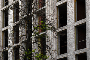 Fragment of a building cage, an Abstract Photo by Schreibikus