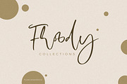 Monday Script, a Script Font by Flawless And Co (Thumbnail 7 of 8)
