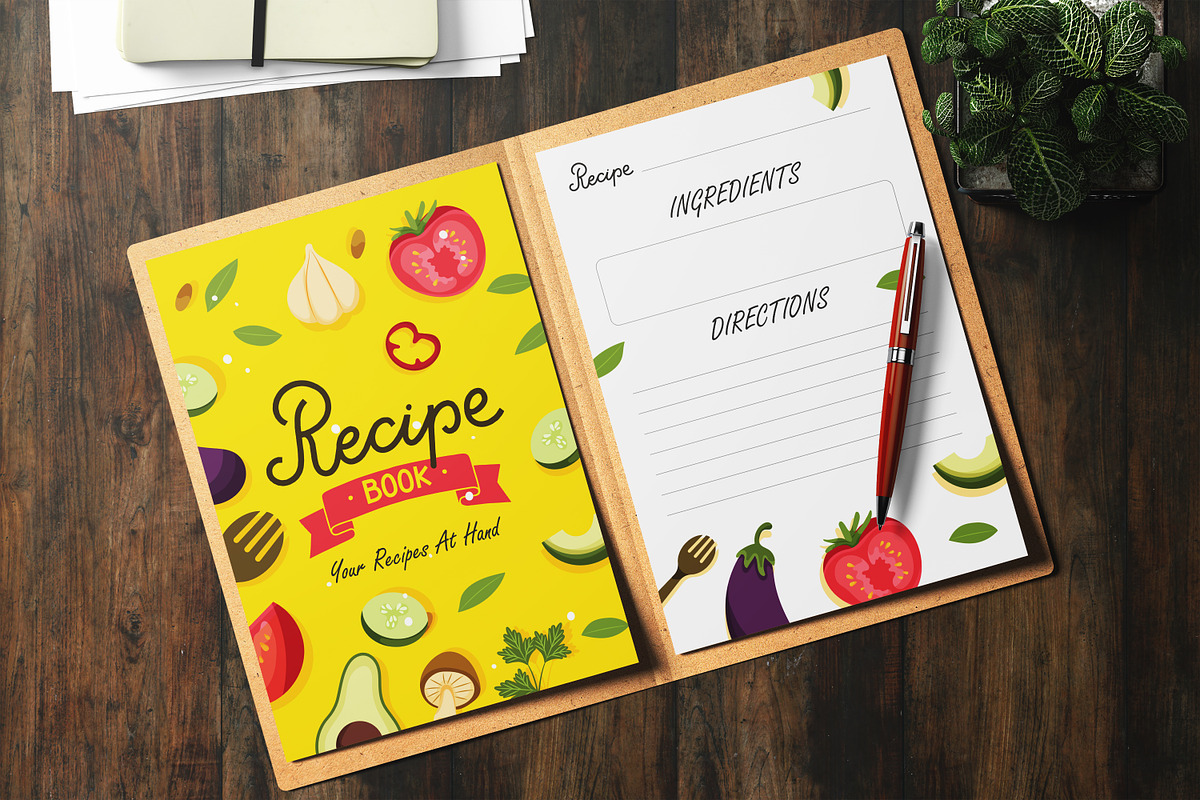 Recipe Book, a Brochure Template by FlyeredTemplate (Photo 3 of 3)