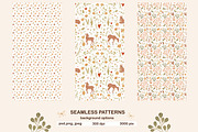 Sweet woodland animals and floral, an Animal Illustration by JT_Design_Art (Thumbnail 9 of 12)