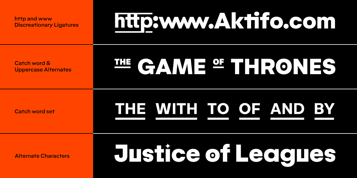Aktifo, a Sans Serif Font by Degarism Studio (Photo 2 of 15)