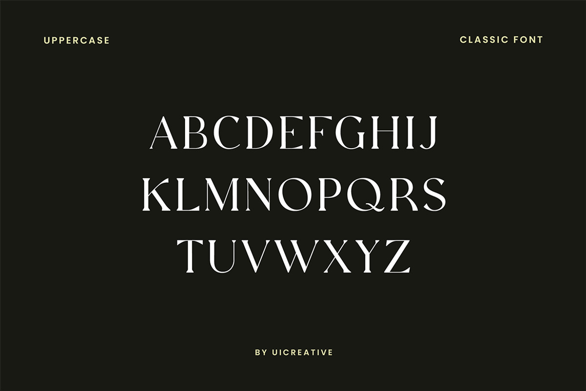 Extradicta Classic Serif Font, a Serif Font by UICreative (Photo 10 of 13)