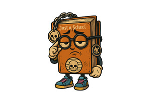 Just a School Book PNG, Back to Sch, an Illustration by Star Graphic Design