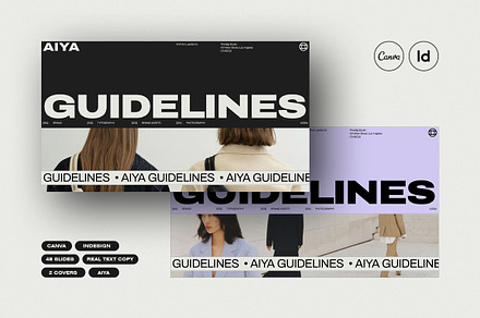 AIYA | Brand Guidelines, a Presentation Template by Studio Standard