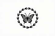 8 Butterfly Vector Collection, an Illustration by hafijul (Thumbnail 3 of 9)