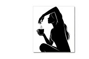 peaceful moment silhouette, an Illustration by Amazin_art (Thumbnail 40 of 46)