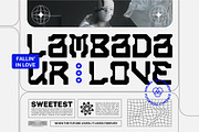 Inveron - Futuristic Font, a Sans Serif Font by Hakara Type (Thumbnail 7 of 10)