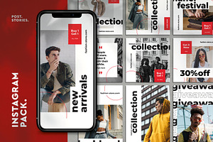 Reds - Instagram Pack