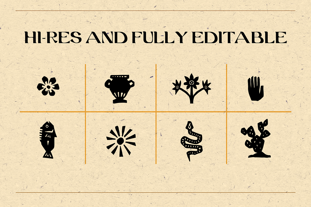 Wild Desert Boho Illustration Pack, a Decorative Illustration by Eldorado Design Co. (Photo 4 of 5)