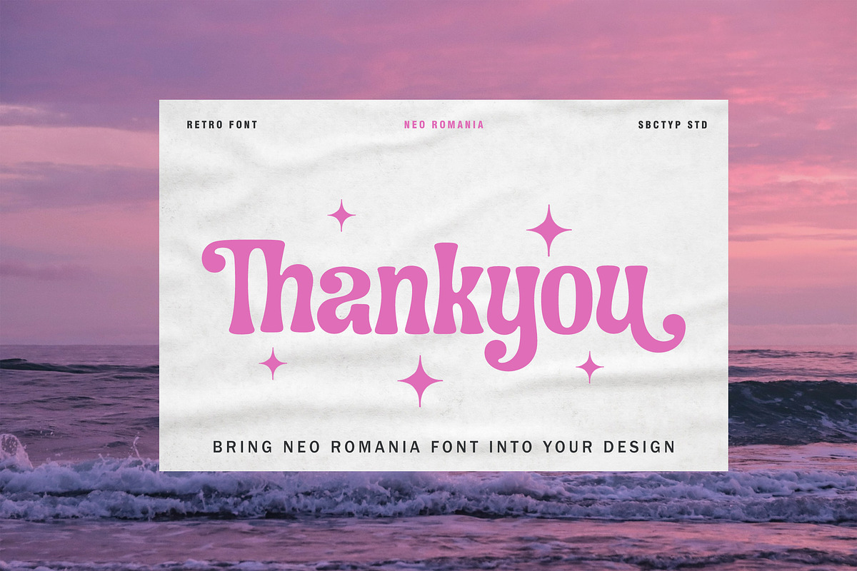 Neo Romania - Decoratif Serif Font, a Serif Font by Subectype Studio (Photo 9 of 9)