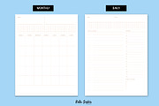 Neutral Bujo: 4 Page Printable, a Stationery Template by Bella+Sophia Creative (Thumbnail 3 of 5)