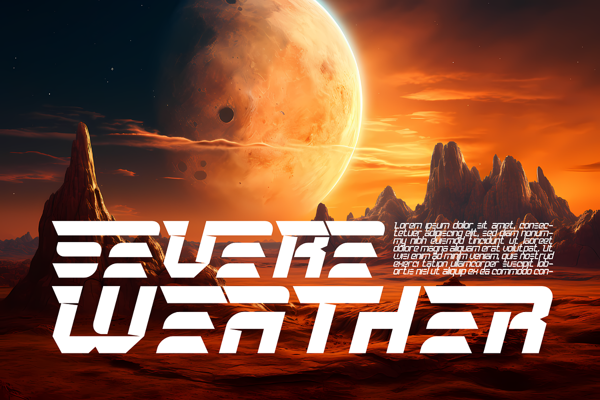 WONDER COSMOS FONT, a Sans Serif Font by 177Studio (Photo 5 of 8)