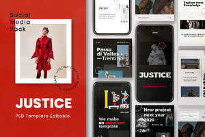 Justice - Urban Social Media Bundle