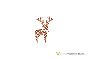 Geometric Deer Abstract Logo, a Branding & Logo Template by Vectorium Studio (Thumbnail 6 of 11)