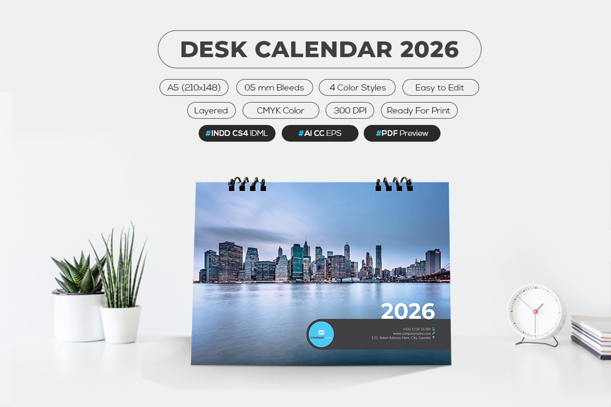 A5 Calendar 2026 Printable preview 7