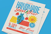 Handmade Goods Fair Flyer, a Flyer Template by graphicook (Thumbnail 2 of 3)
