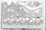 Black and white landscapes, a Texture Illustration by ImHope (Thumbnail 6 of 15)