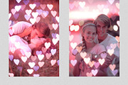 Valentine Heart Bokeh Overlays, a Texture Graphic by PhotoSpirit (Thumbnail 6 of 8)