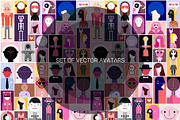 Large Set Of People Vector Avatars, a Graphic by danjazzia (Thumbnail 1 of 2)