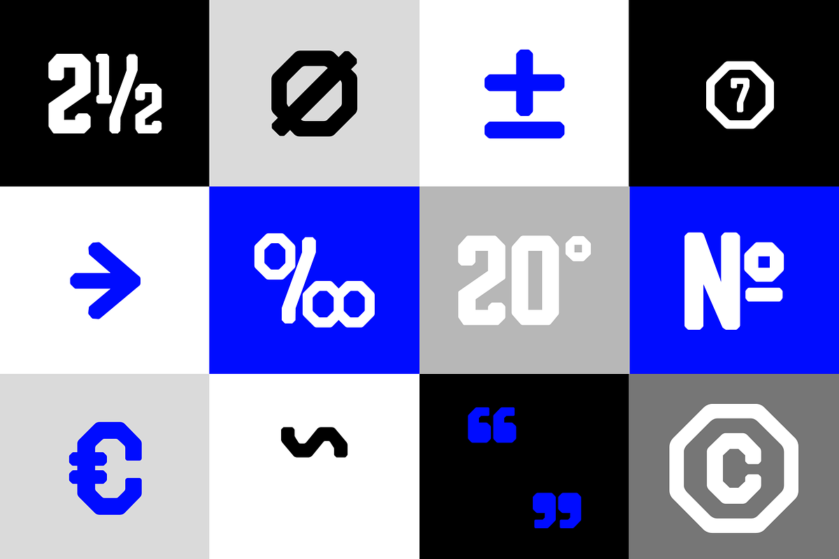 Reqnad Geoemtrik Font preview 3