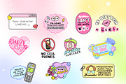 2000s Y2K Quotes PNG Bundle, an Object Graphic by Huxmay (Thumbnail 5 of 12)
