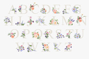 Spring bouquet watercolor clipart, a Decorative Illustration by Love Watercolor Store (Thumbnail 8 of 9)