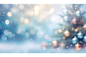 Blurry Christmas tree lights in the, a Holiday Photo by Igor Tichonow