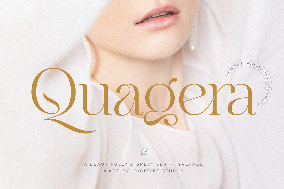 Quagera | Serif Font, a Serif Font by Digitype Studio (Photo 1 of 12)