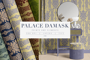 Palace Damask Traditional Patterns