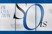 Frenchy Italic – Ligature Serif, a Serif Font by Krismagraph (Thumbnail 4 of 10)