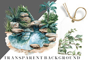 Watercolor Cute Safari Animals, an Illustration by DreamCafeArt (Thumbnail 7 of 8)