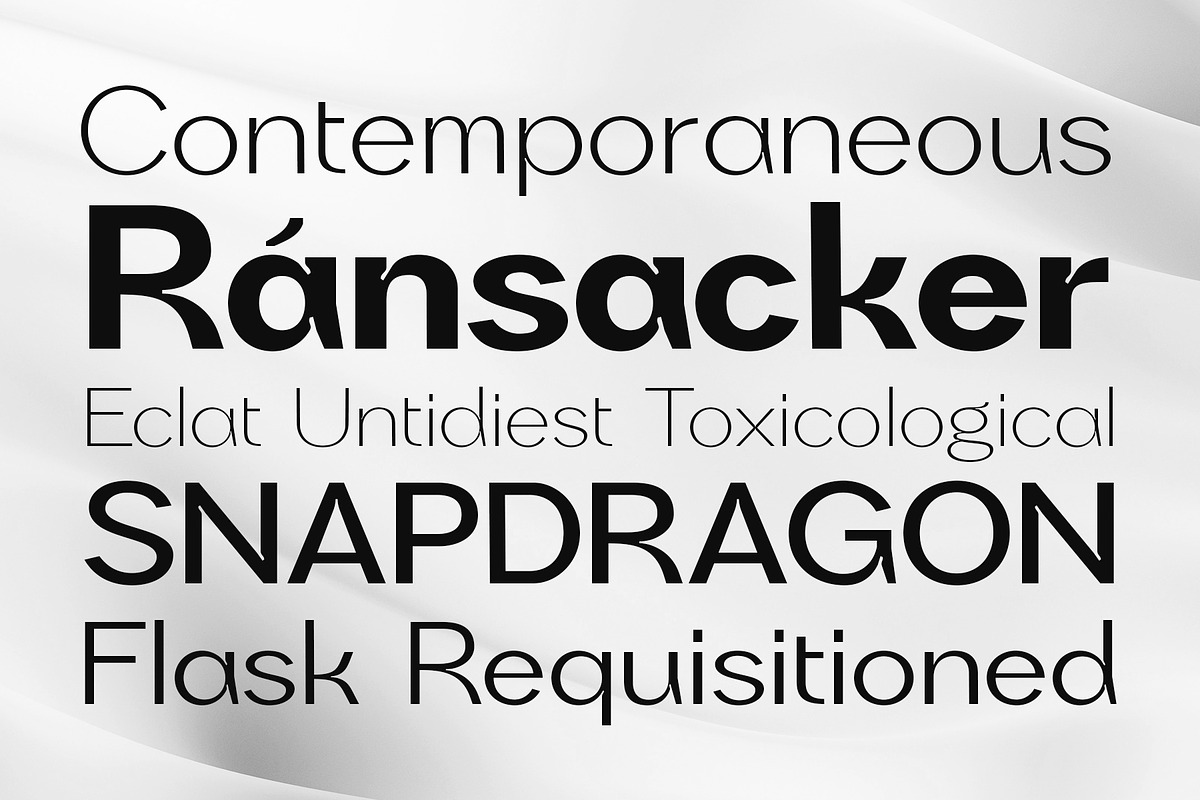 Noeva - Inktrap Font, a Sans Serif Font by Prominent & Affluent (Photo 9 of 10)