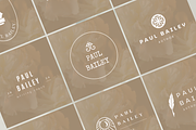 Editable logo template for author, a Branding & Logo Template by Petite Zakka Boutique (Thumbnail 3 of 7)