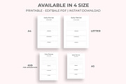 Daily Planner, a Stationery Template by M9 Design (Thumbnail 2 of 5)