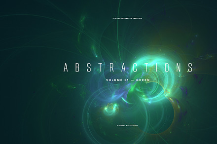 Abstractions Volume 01 — Green, an Illustration by stellarshots