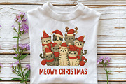 Meowy Christmas Cat Crochet PNG, an Illustration by CraftArtStudio (Thumbnail 3 of 4)