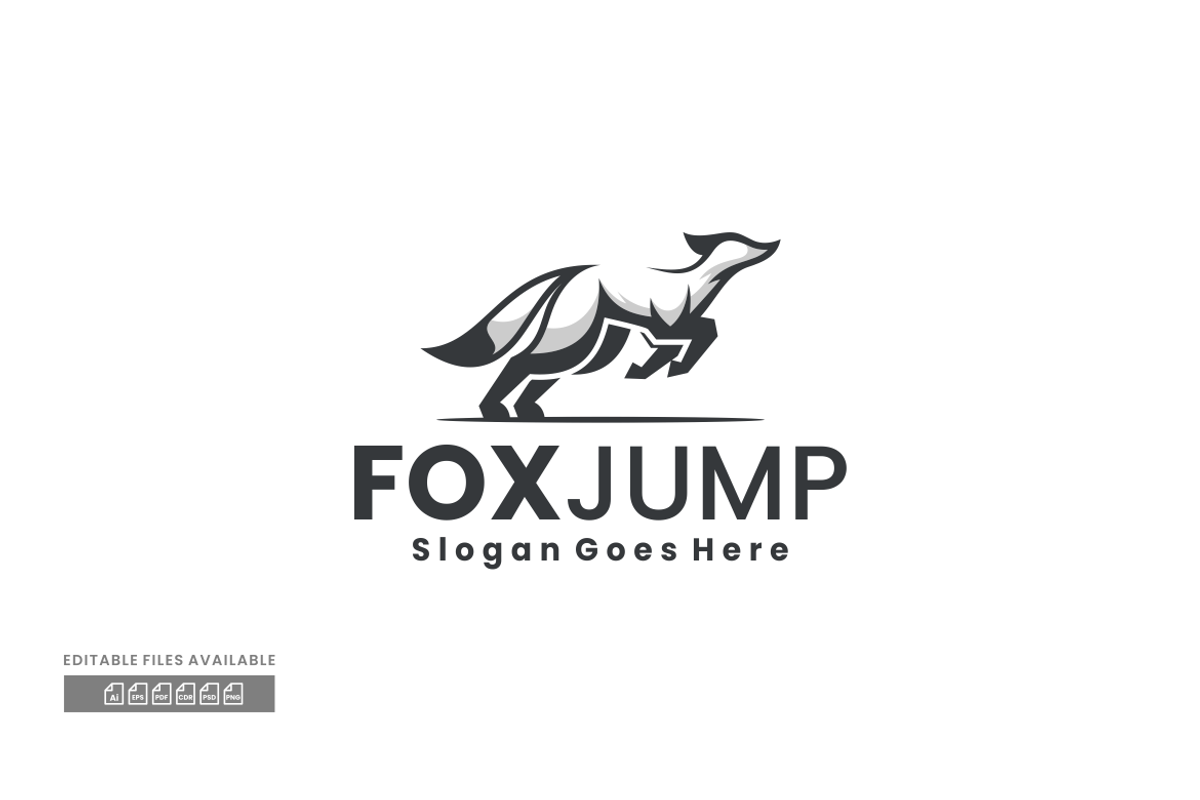 Fox Silhouette Logo, a Branding & Logo Template by ivan_artnivora