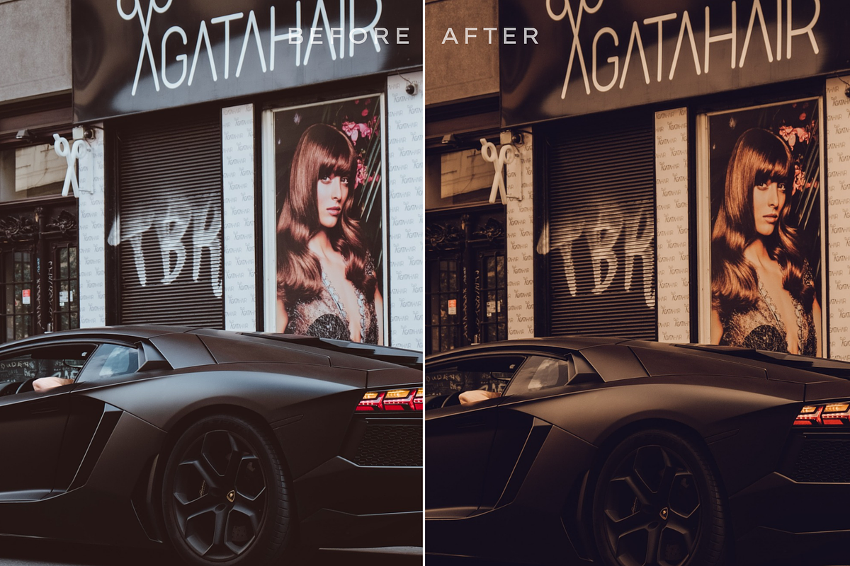 290 Matte Lightroom Presets Bundle, an Action Add-On by RamsaGraphi (Photo 8 of 12)