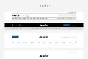 4eeder - A Responsive Web UI Kit