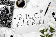 Natarajasana, a Script Font by Fontdation (Thumbnail 5 of 5)