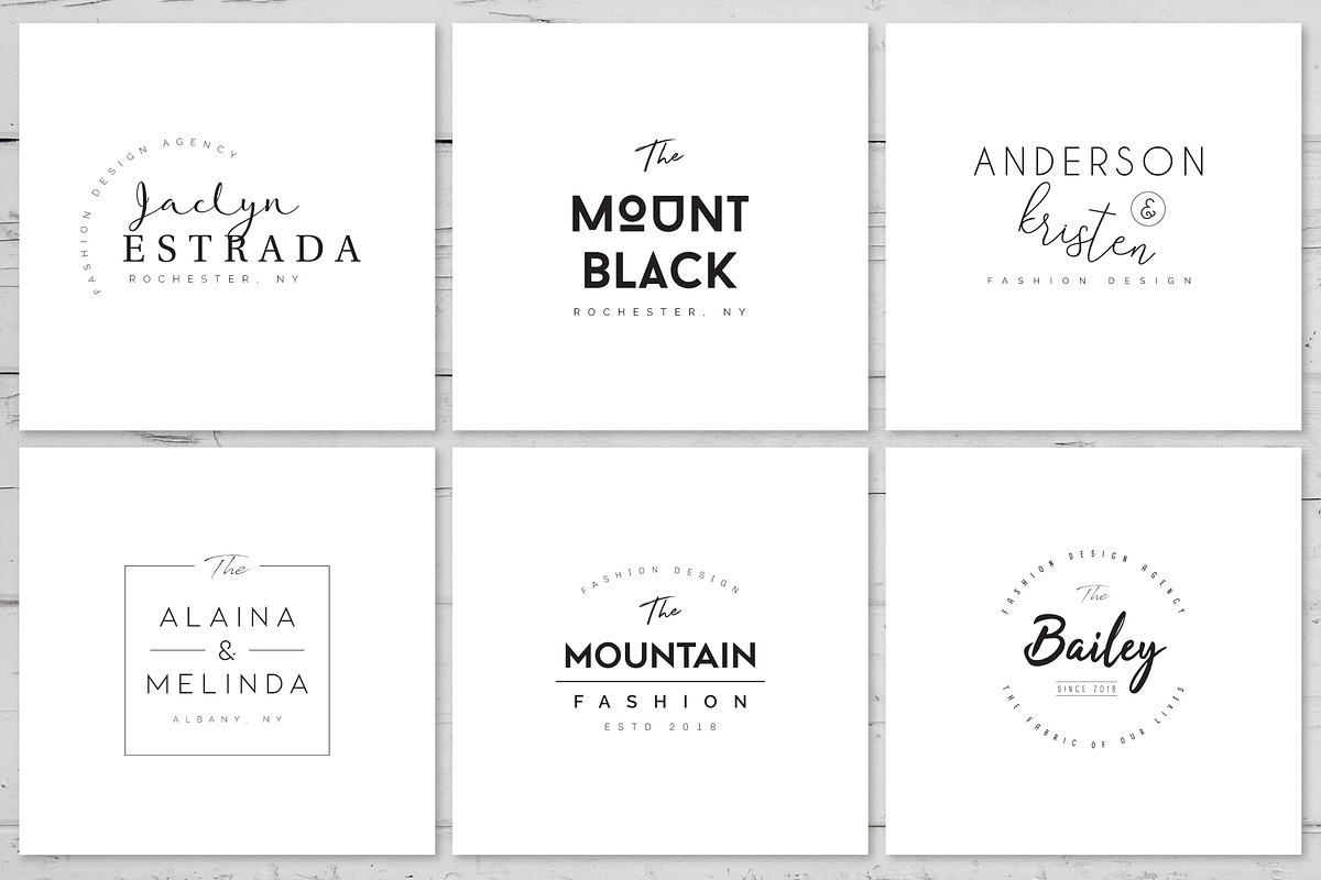 640 Premade Logos Mega Bundle, a Branding & Logo Template by XpertgraphicD (Photo 77 of 109)