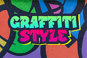 Golex Koreng - Graffiti Font, a Sans Serif Font by QR Design Studio (Thumbnail 2 of 7)