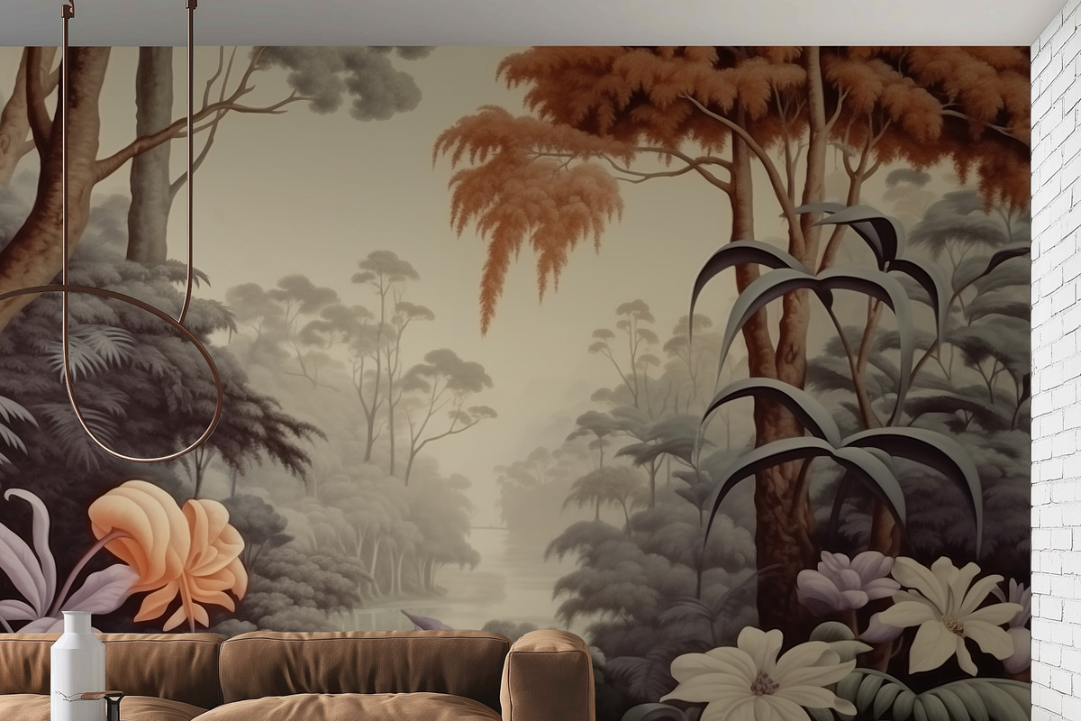 Medieval forest scenery wallpaper, a Wallpaper Graphic by fei long (Photo 2 of 12)