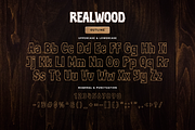 Realwood - Display Font, a Sans Serif Font by Sronstudio (Thumbnail 18 of 18)