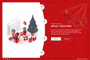 SMP-Xmas Html Landing Pages, a Landing Page Template by SLICEmyPAGE (Thumbnail 2 of 6)