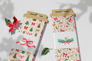 Christmas bows patterns, a Pattern Graphic by Tani Kuzminka (Thumbnail 14 of 17)