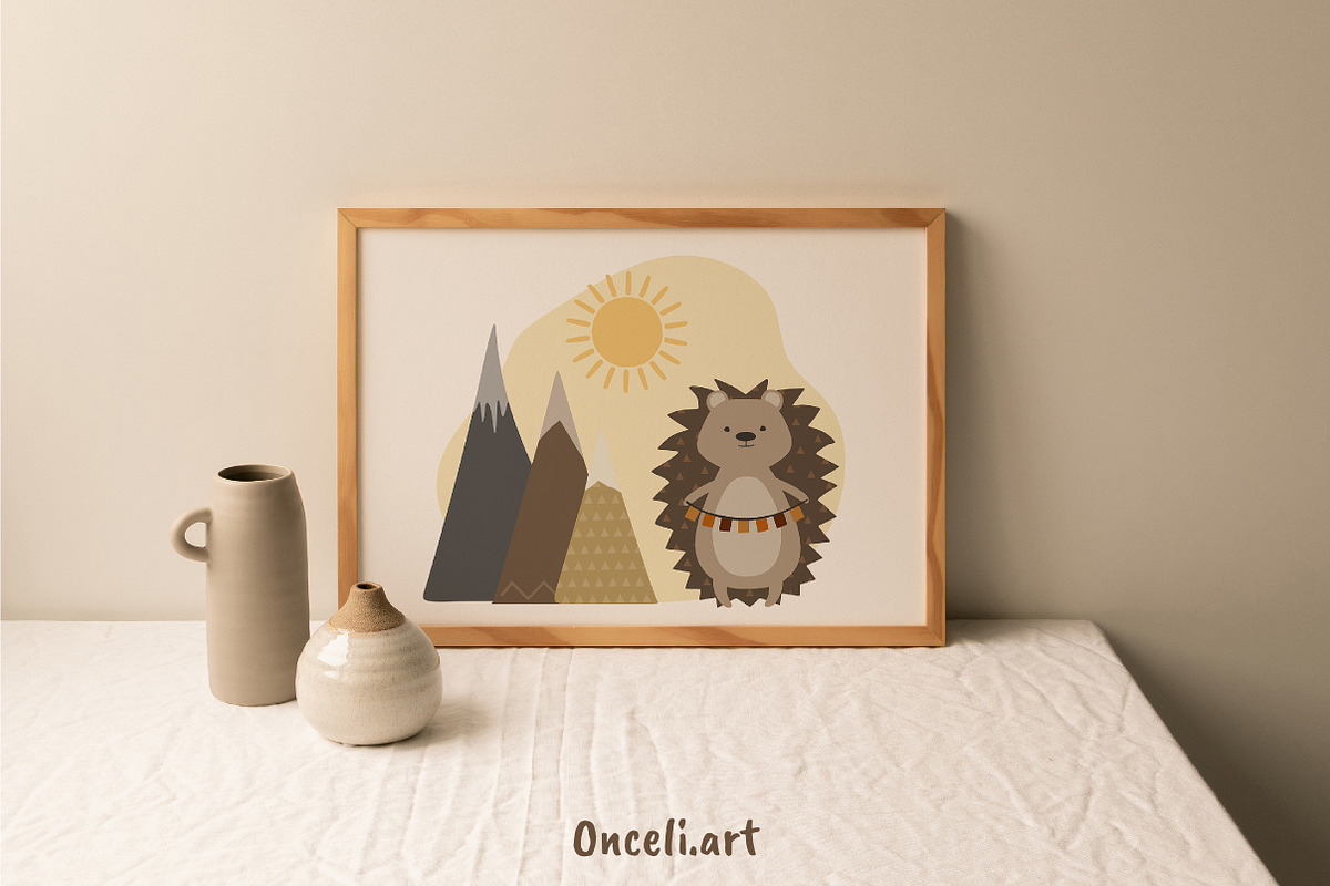 Boho kids digital illustration, an Illustration by Onceli*art (Photo 12 of 12)