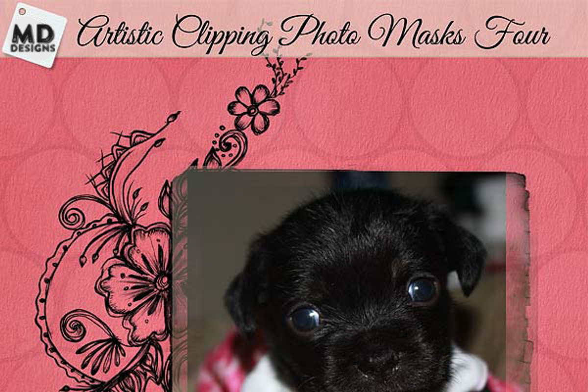 Photo Size Clipping Masks Set 4 preview 3