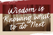 Zenghief - Hand Brush Font, a Handwritten Font by StringLabs (Thumbnail 6 of 8)