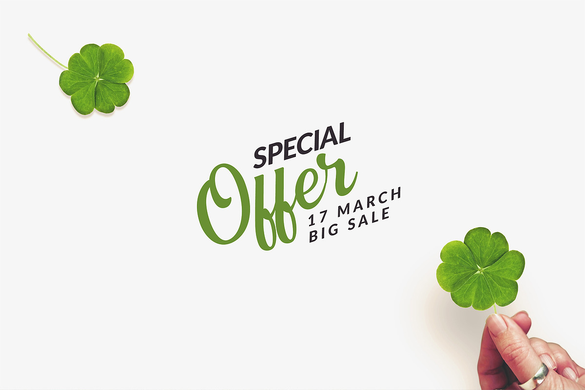 St. Patrick's Day - Scene Generator, a Hat Mockup by relineo.mock-ups (Photo 3 of 5)
